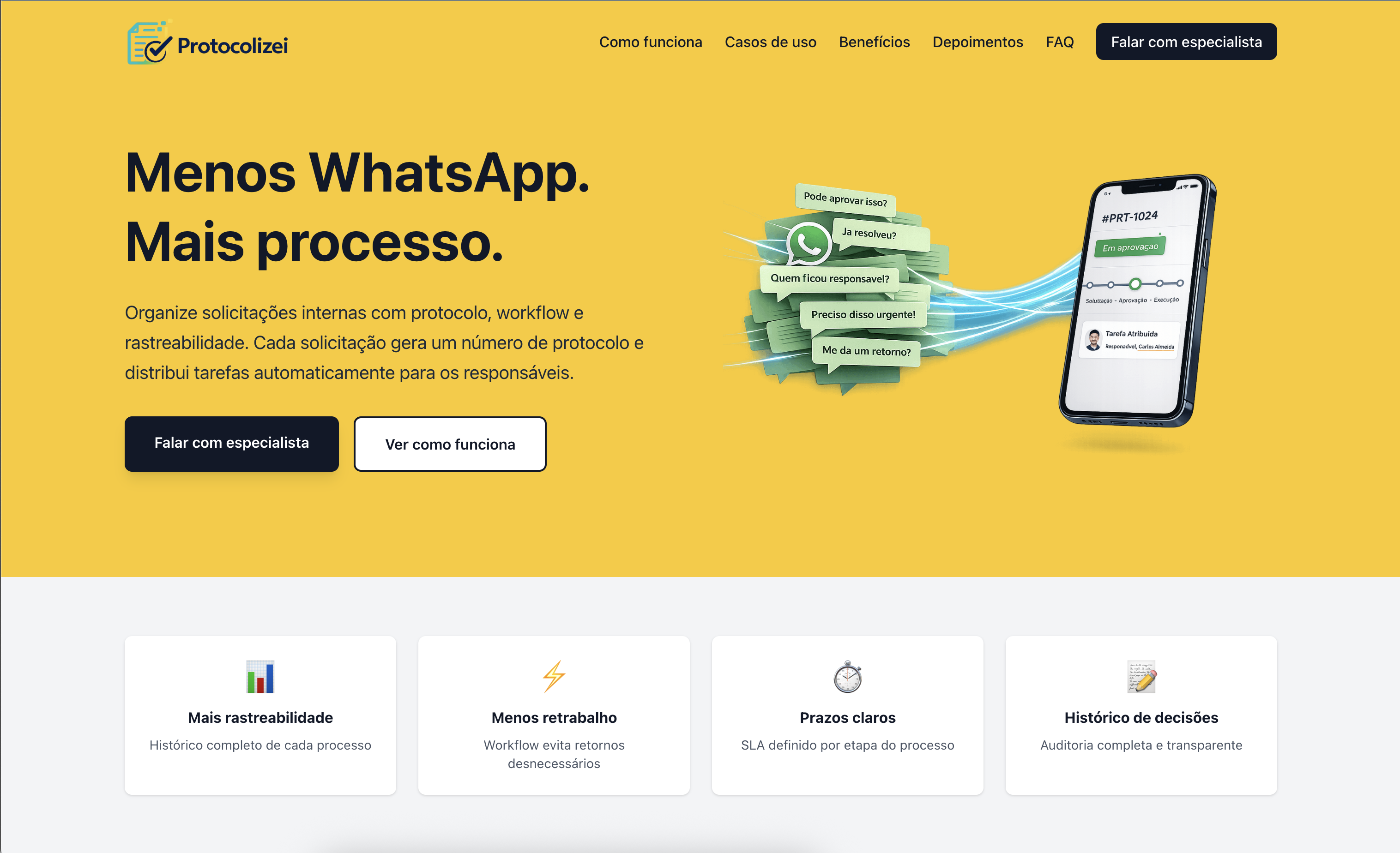 Screenshot Protocolizei